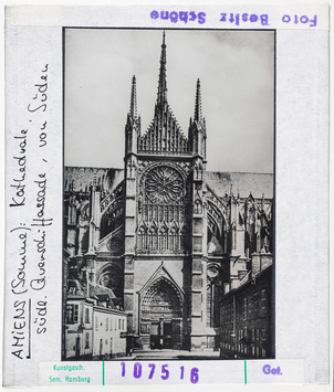 Vorschaubild Amiens: Kathedrale, südliche Querschifffassade von Süden 